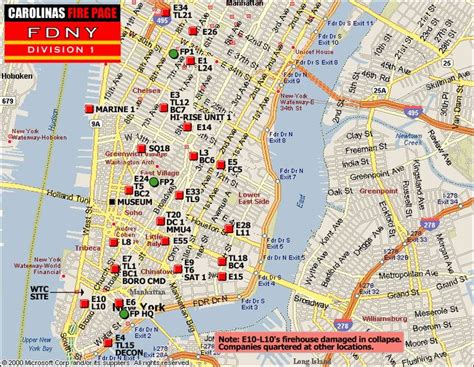 map of fdny firehouses
