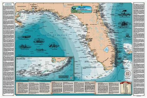 map of florida shipwrecks