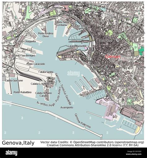 map of genoa area