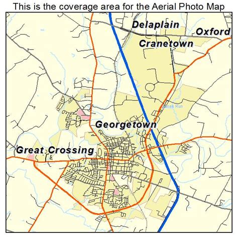 map of georgetown ky streets