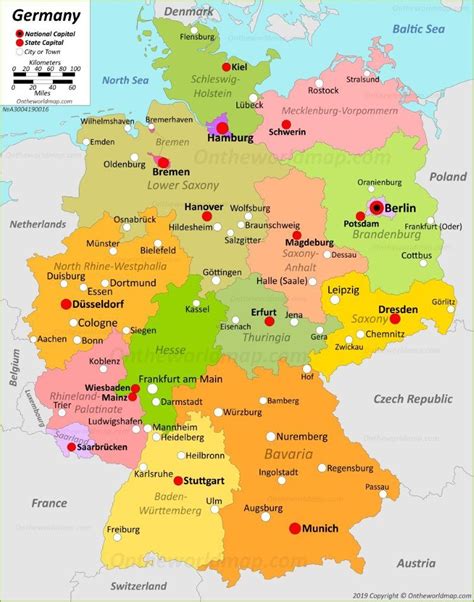 map of germany 2023