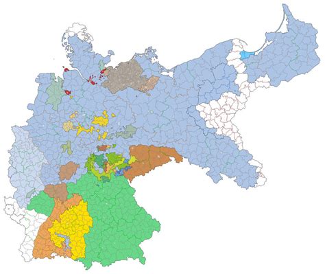 Map Of Germany In 1920