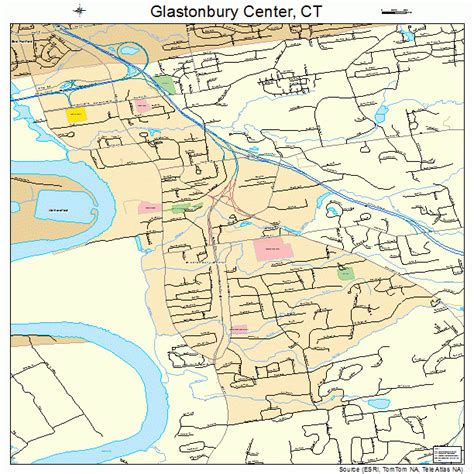 map of glastonbury ct