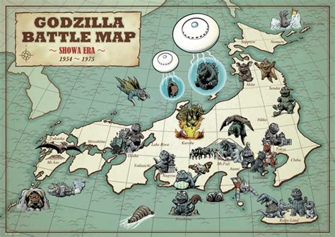 map of godzilla world