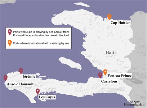 map of haiti gangs