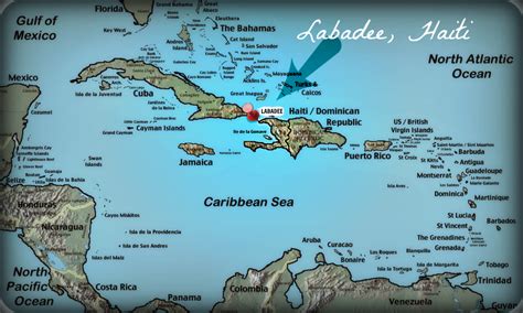 Map Of Haiti With Labadee