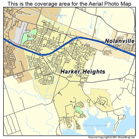 Map Of Harker Heights Tx