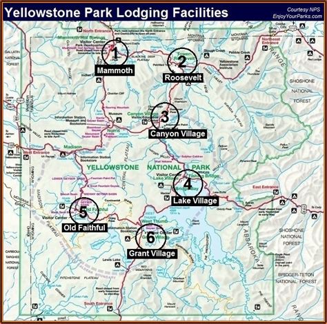 map of hotels in west yellowstone