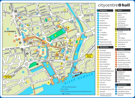 map of hull and surrounding area