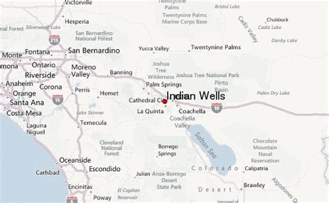 map of indian wells ca