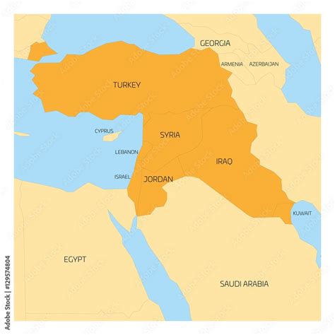 map of iraq syria and turkey