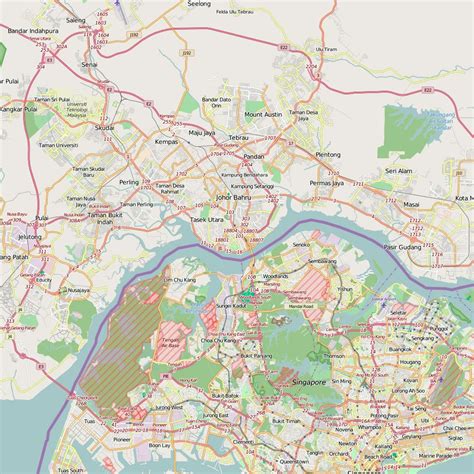 map of johor bahru city centre
