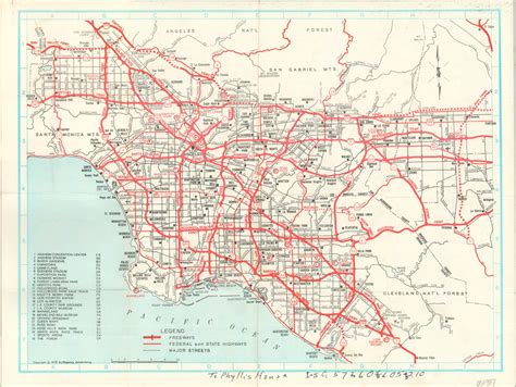 Map Of La And San Diego