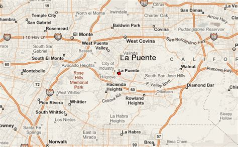 map of la puente