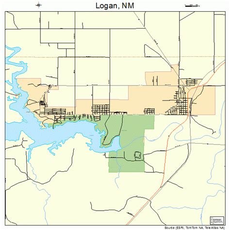 Map Of Logan New Mexico