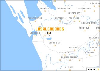 Map Of Los Algodones Mexico