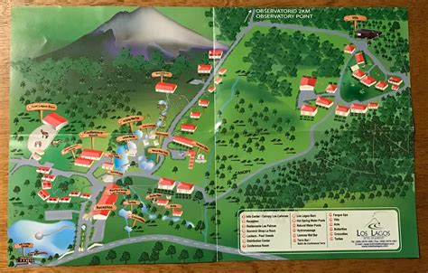 map of los lagos resort and spa