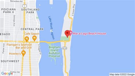 Map Of Mar A Lago
