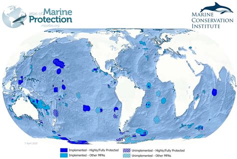 map of marine protected areas