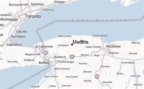 map of medina ny