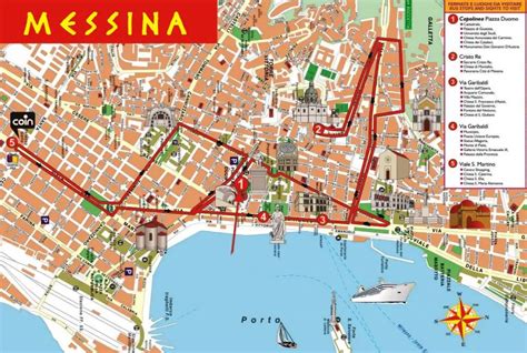 map of messina sicily italy