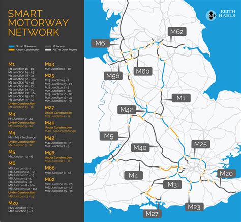 map of motorway services