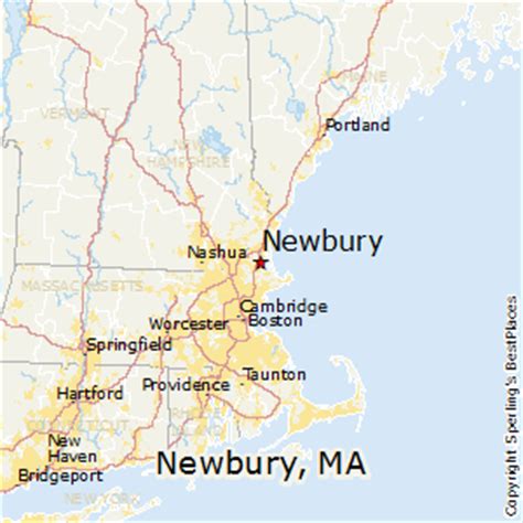 map of newbury ma