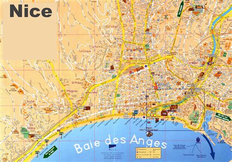 map of nice france area