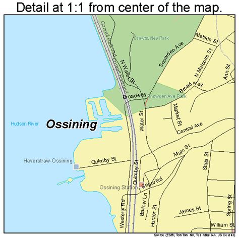 map of ossining ny
