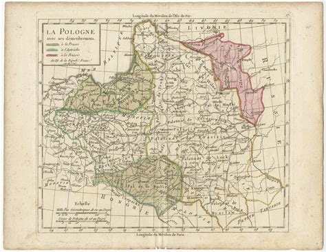 map of poland 1800