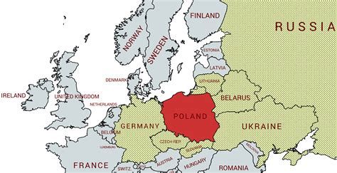map of poland and ukraine 2023