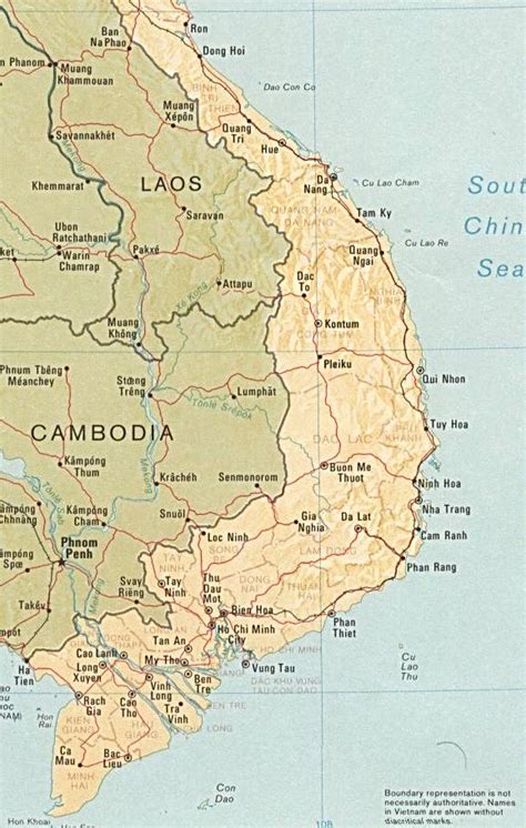 map of quang tri province vietnam
