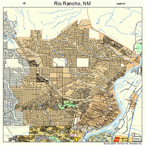 map of rio rancho estates new mexico