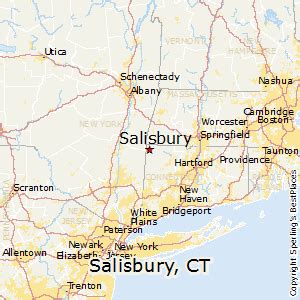map of salisbury ct