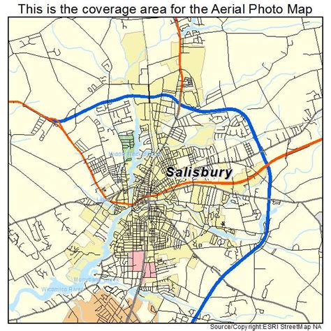 map of salisbury md area