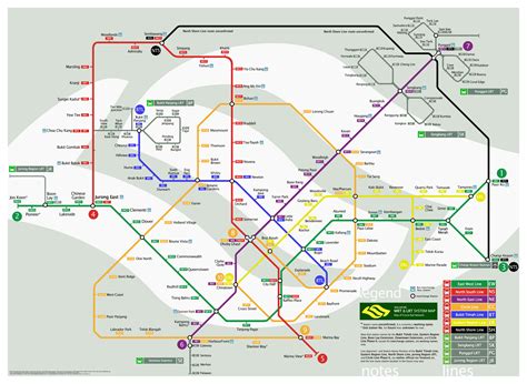 map of singapore rail system