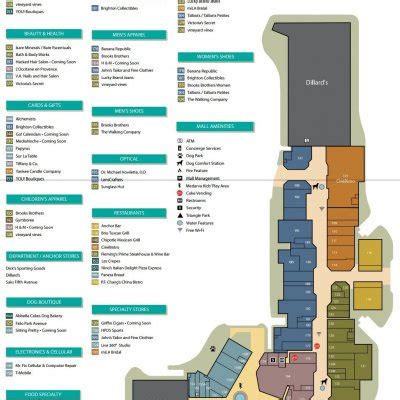 Map Of Stony Point Mall