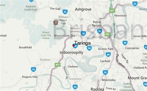 map of taringa qld