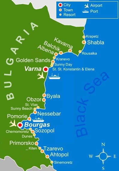 map of the black sea resorts