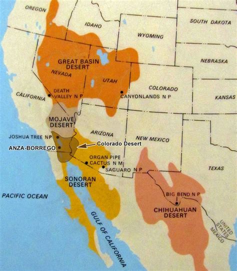 map of the colorado desert