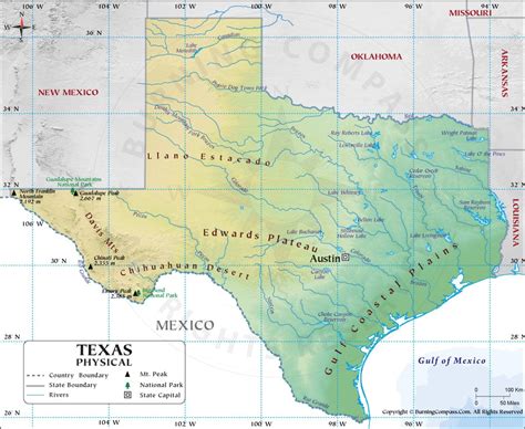 Texas Vacation & Tourist Attractions, State Parks, Houston, Dallas
