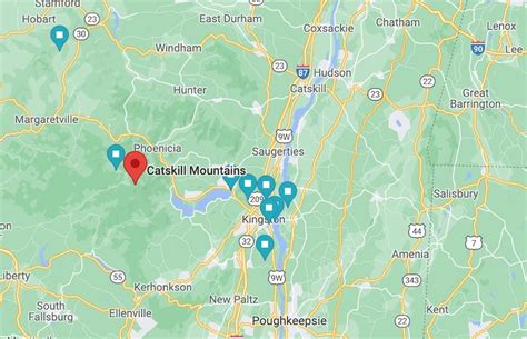 map of the village of catskill ny