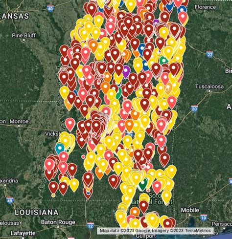 map of tornado sirens near me