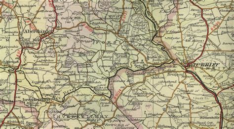 map of turriff aberdeenshire