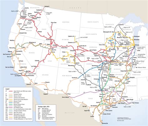 map of union pacific railroad tracks