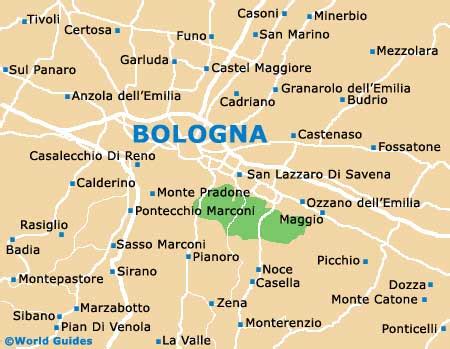 map of university of bologna