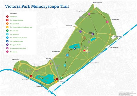 map of victoria park london