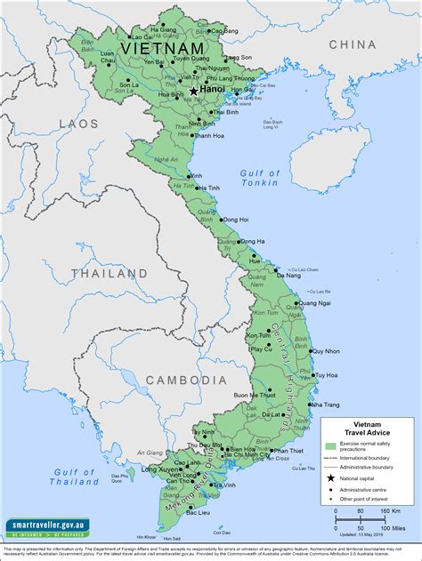 map of vietnam today