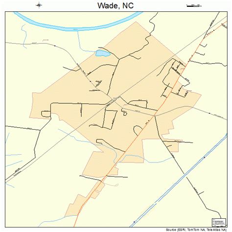 Map Of Wade Nc