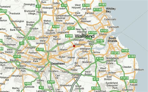 map of wallsend newcastle